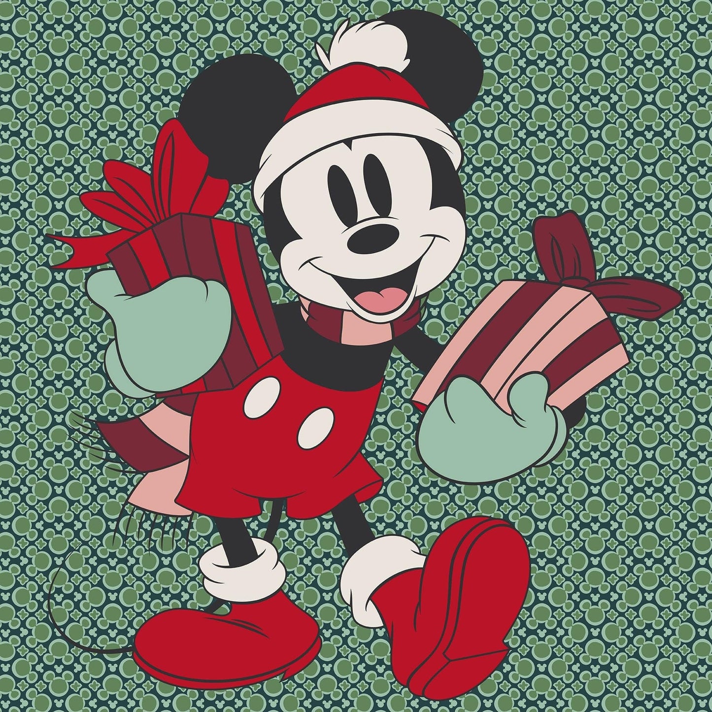 Disney Plush Throw Blanket-Mickey Mouse Holiday Gifting-Image 3-Vera Bradley