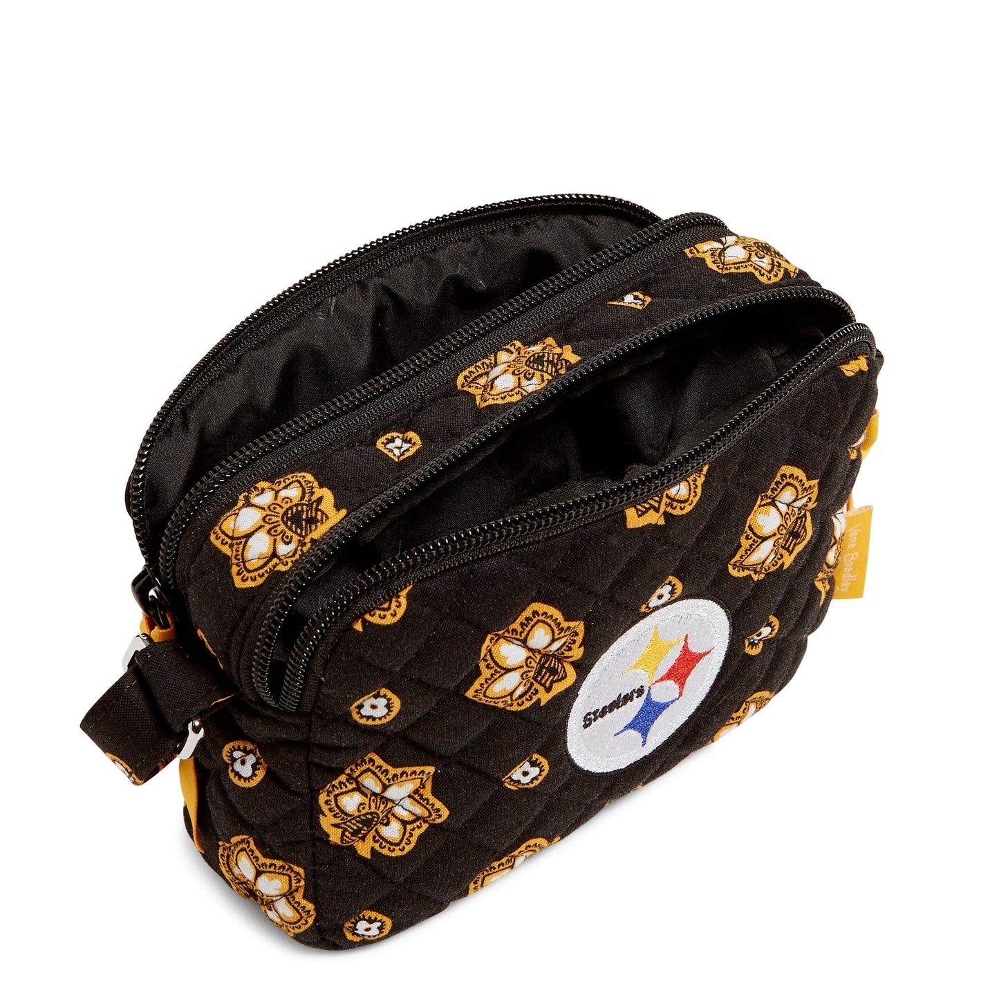 NFL RFID Small Stadium Crossbody Bag-Pittsburgh Steelers Bandana-Image 3-Vera Bradley