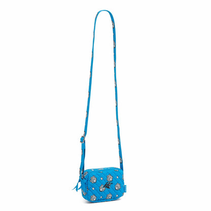 NFL RFID Small Stadium Crossbody Bag-Carolina Panthers Bandana-Image 1-Vera Bradley