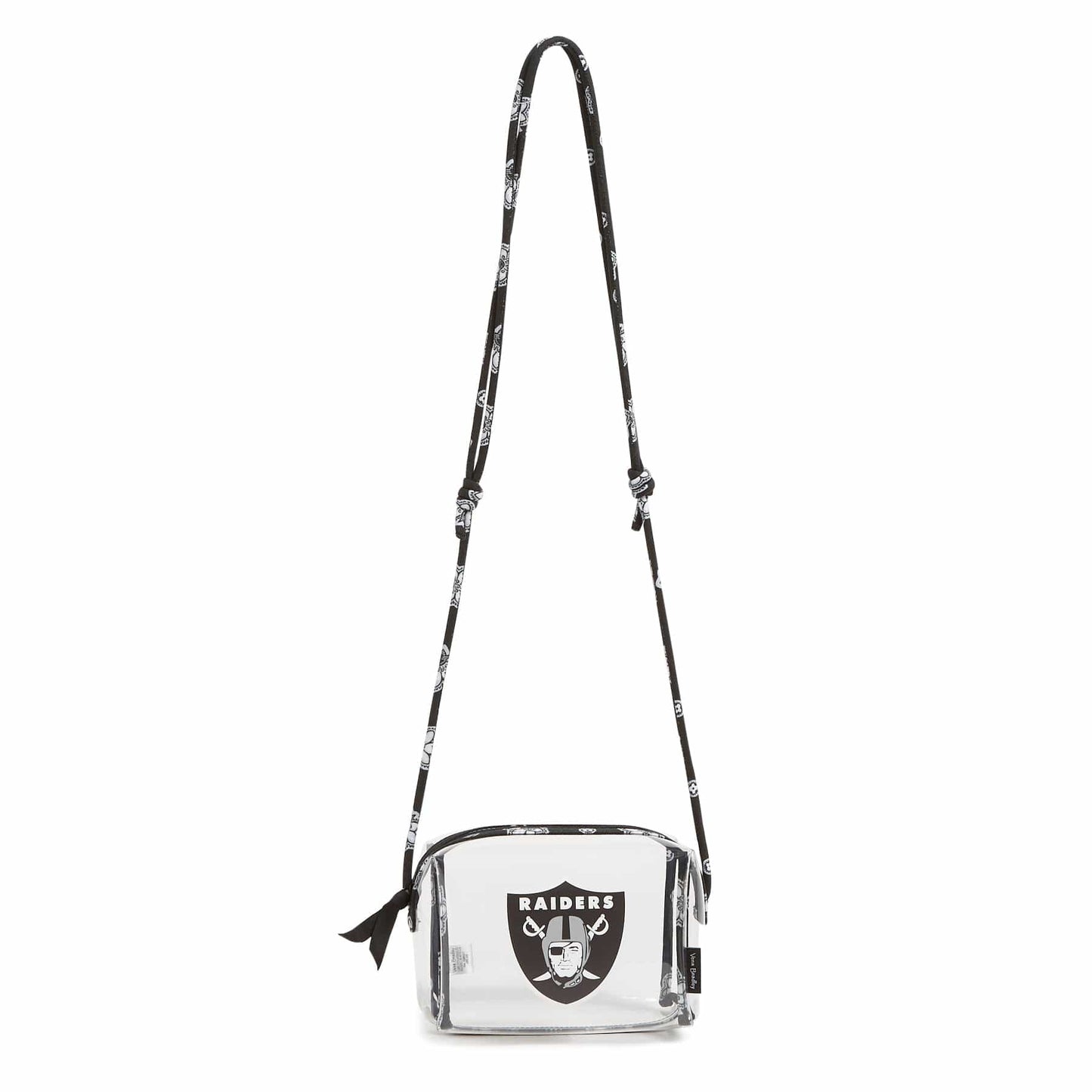 NFL Clear Crossbody-Las Vegas Raiders Bandana-Image 1-Vera Bradley