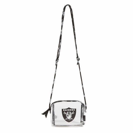 NFL Clear Crossbody-Las Vegas Raiders Bandana-Image 1-Vera Bradley