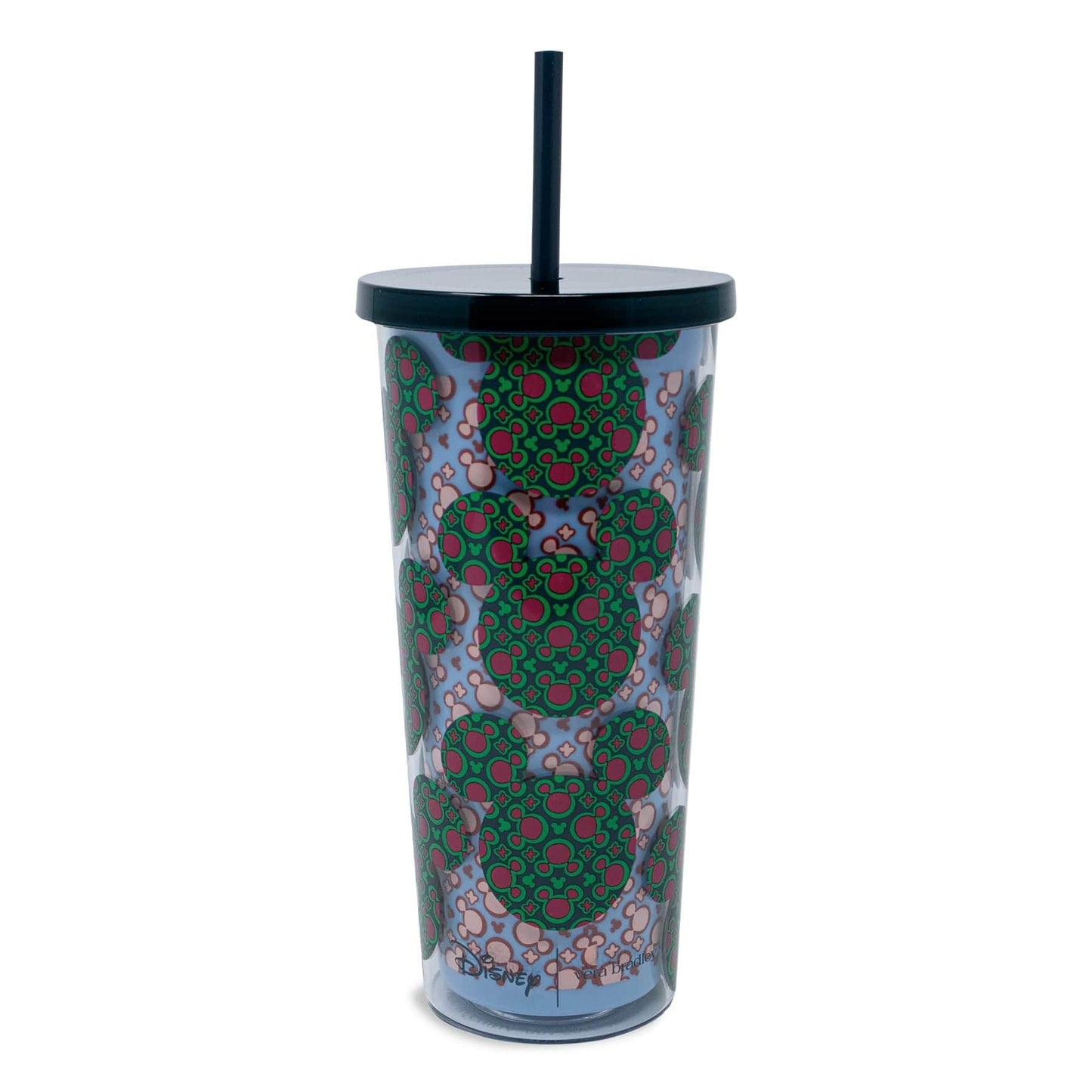 Disney Tumbler with Straw-Mickey Mouse Kaleidoscope Multi-Image 2-Vera Bradley