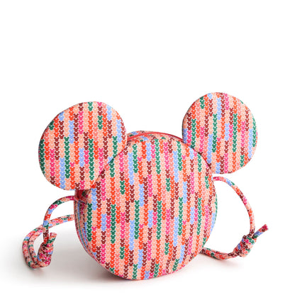 Disney Mickey Mouse Crossbody-Mickey Meadow Stripe-Image 1-Vera Bradley